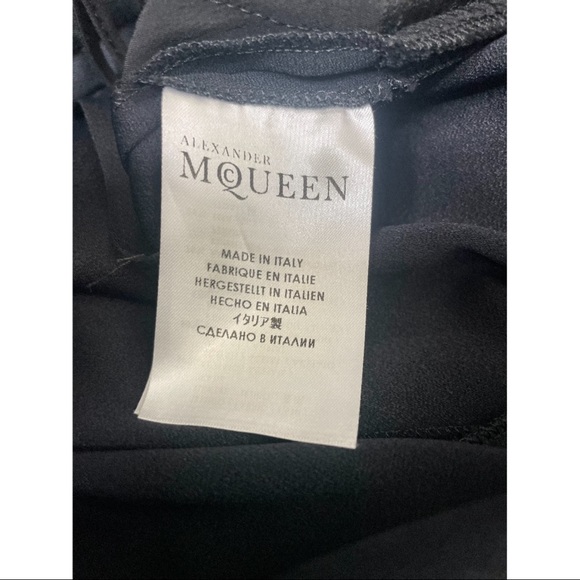 Alexander MQueen size 44 black pants - Picture 6 of 7